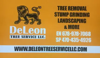 De Leon Tree Service LLC - Business Card